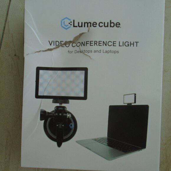 Lume Cube Video Conference Light for Desktops and Laptops Black